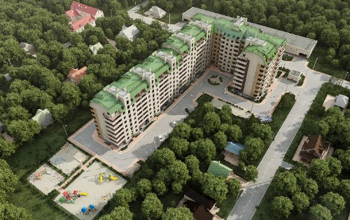 Дом на Овражной улице + Дружба-Монолит + novostroyrf.ru Дом на Овражной улице