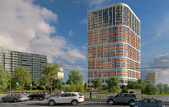 Штаб-Квартира на Мосфильмовской + Мортон + novostroyrf.ru Штаб-Квартира на Мосфильмовской