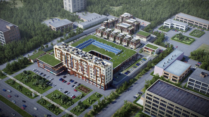 ЖК "Apart Ville Fitness & Spa Resort" + Glincom + novostroyrf.ru ЖК "Apart Ville Fitness & Spa Resort"